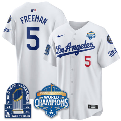 LAD Alternate Vapor Limited Jersey - 9x Champs - Stitched