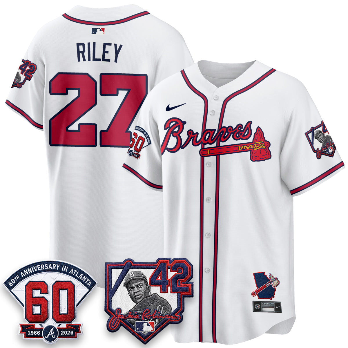 ATL 2026 Jackie Robinson Day Vapor Limited Jersey - Stitched