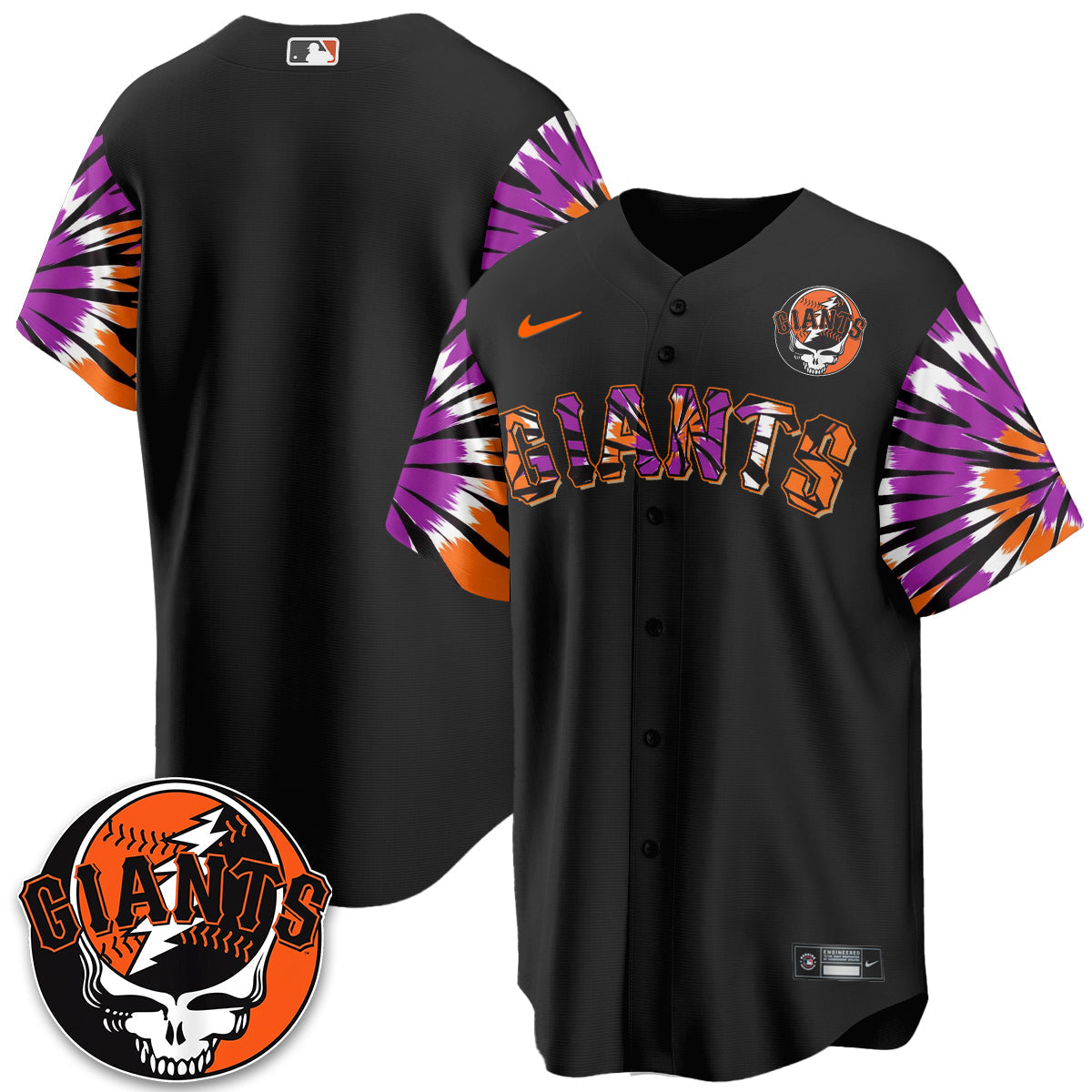 SF x Grateful Dead Vapor Jersey (V2) - Stitched