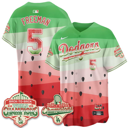 LAD National Watermelon Day Vapor Jersey - Stitched
