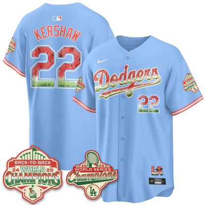 LAD National Watermelon Day Vapor Jersey - Stitched