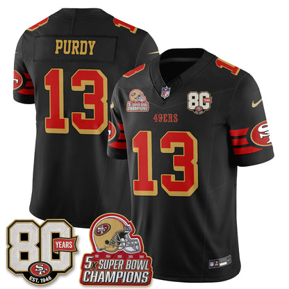 SF Throwback Vapor Jersey - Stitched