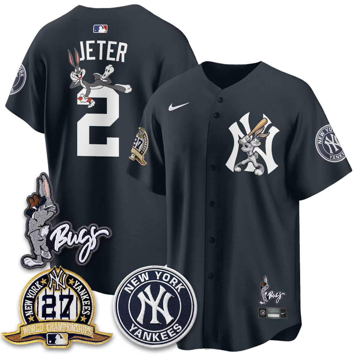 NYY Bunny Vapor Limited Jersey - Stitched