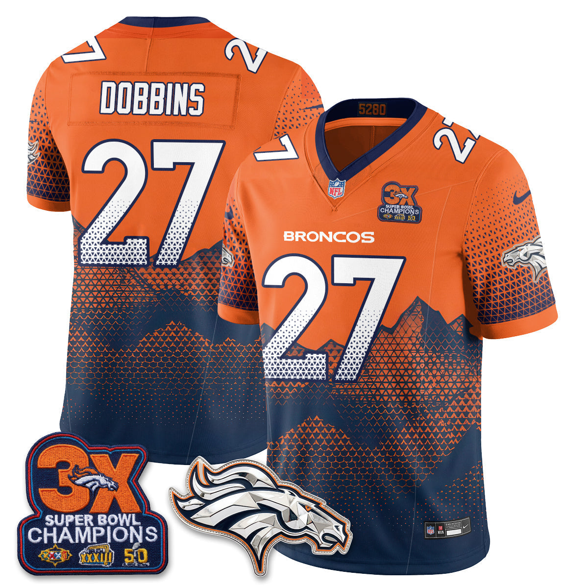 DEN Fangear Edition Vapor Jersey - Stitched