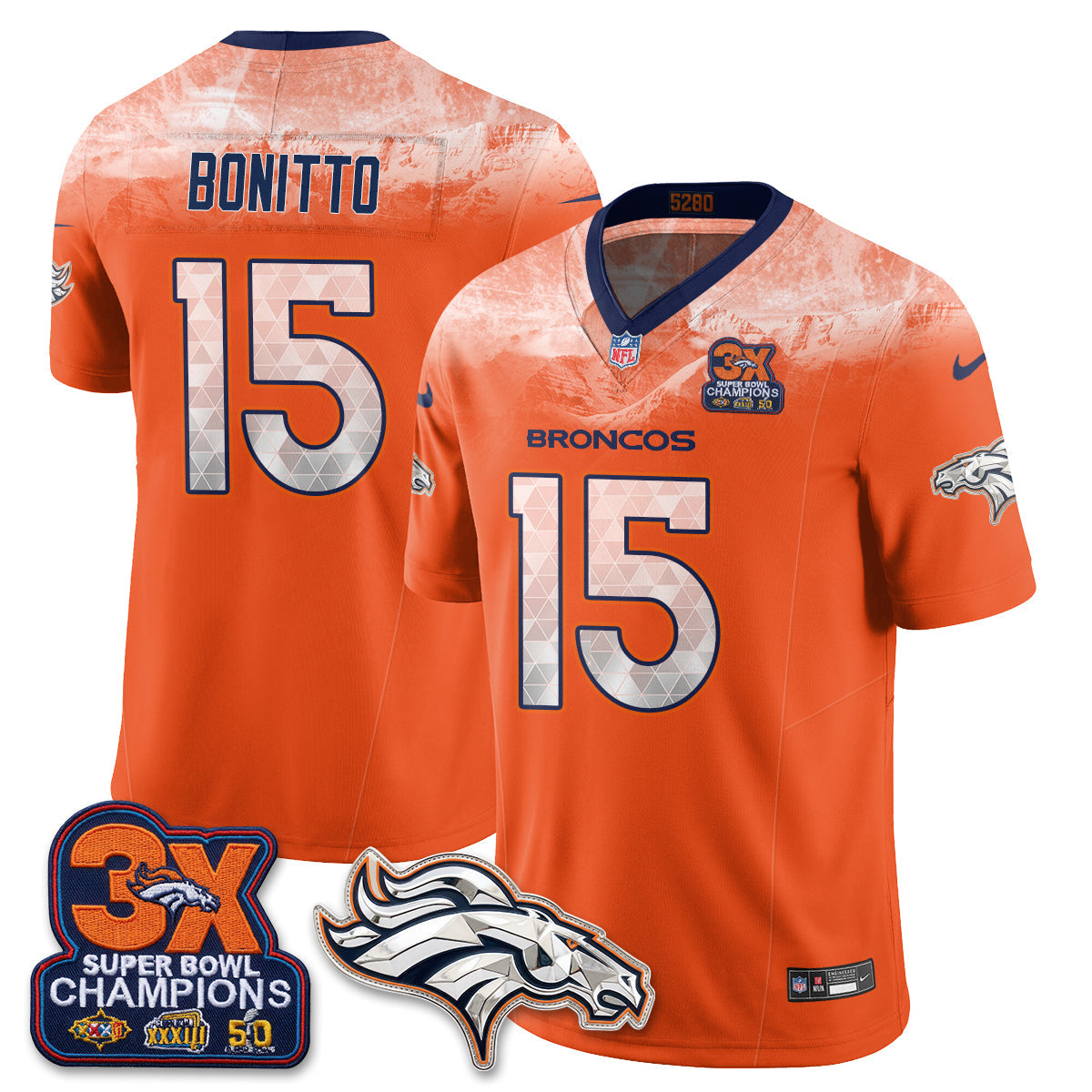 DEN Fangear Edition Vapor Jersey - Stitched
