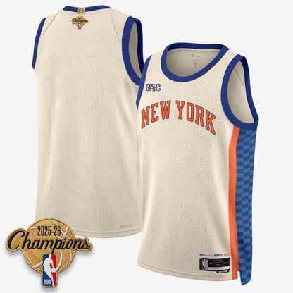 NYK 2026 Basketball Champions Vapor Jersey V2- Stitched