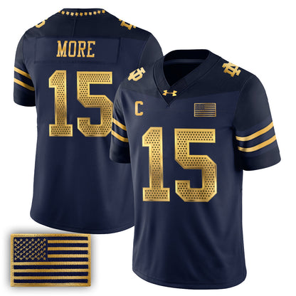 ND 2026 Shamrock Series Football Vapor Jersey - Stitched