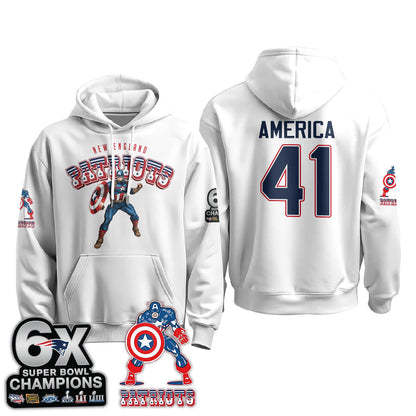 NE x Liberty Guardian Edition Pullover Hoodie V2 - Printed
