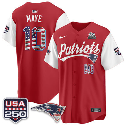 NE America Edition Vapor Jersey - Stitched
