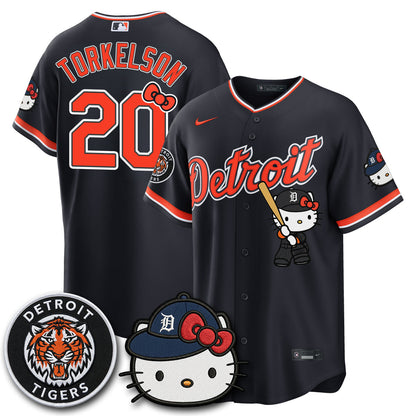 DET x Meow KT Edition Vapor Limited Jersey - Stitched