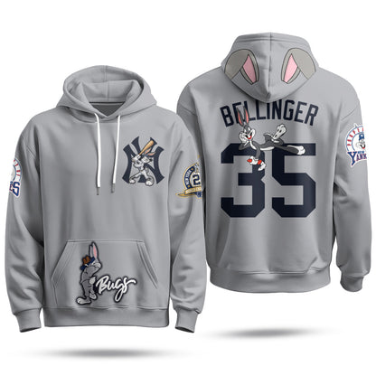 NYY Bunny Vapor Limited Hoodie - Printed