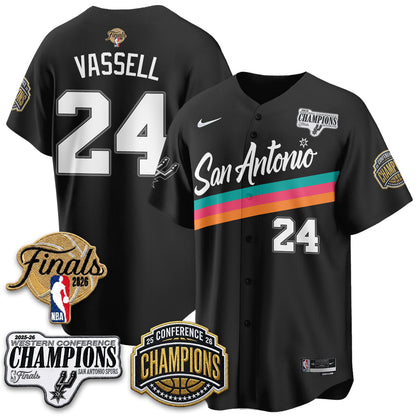 SAS 2026 Basketball Finals Vapor Jersey - Stitched