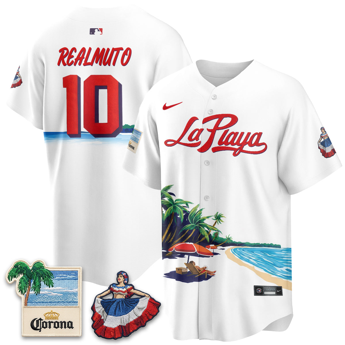 PHI Beach Connect "La Playa" Edition Vapor Jersey- Patch Stitched