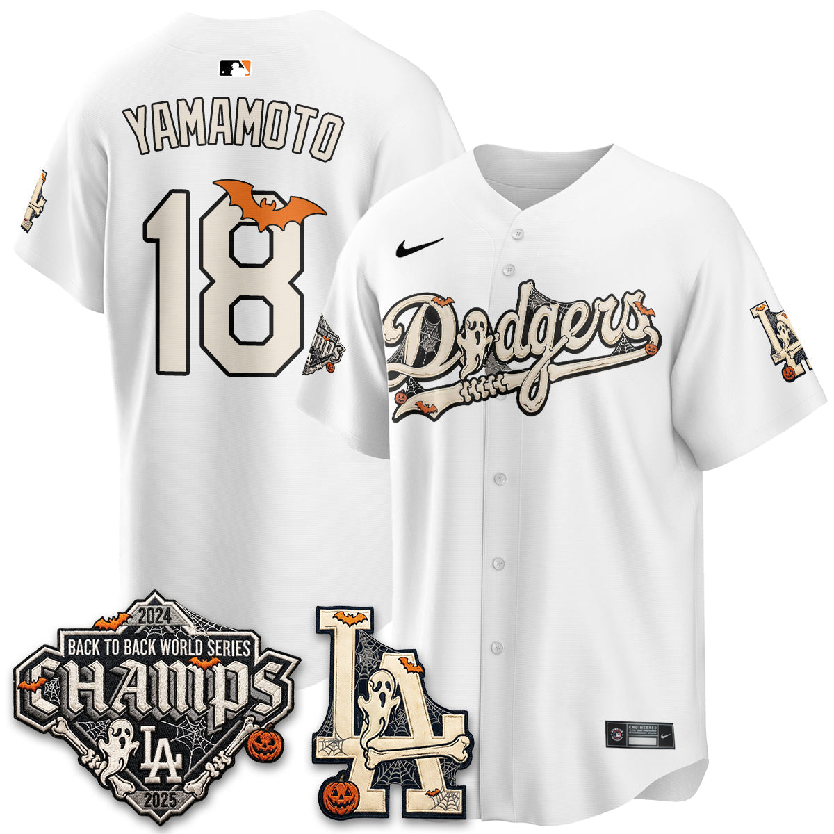 LAD Halloween 2026 Vapor Jersey - Stitched-NQD