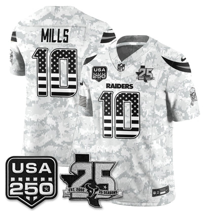 HOU 2026 Salute to Service Edition Vapor Jersey - Stitched