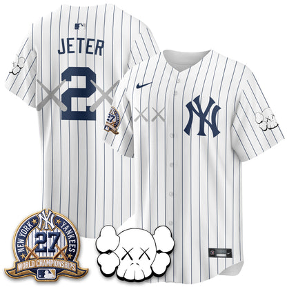 NYY x KAWS Edition Vapor Jersey - Stitched