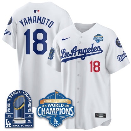 LAD Alternate Vapor Limited Jersey - 9x Champs - Stitched