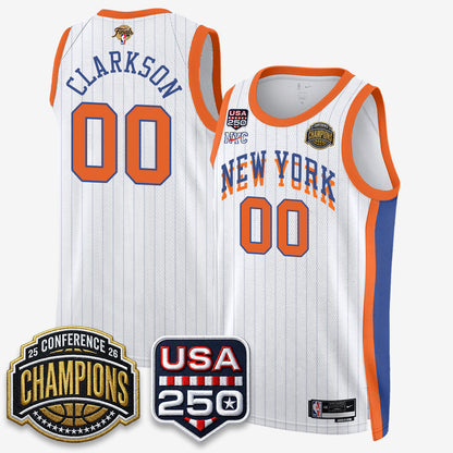 NYK 2026 NBA Eastern Conference Champions City Edition Jersey - Stitched