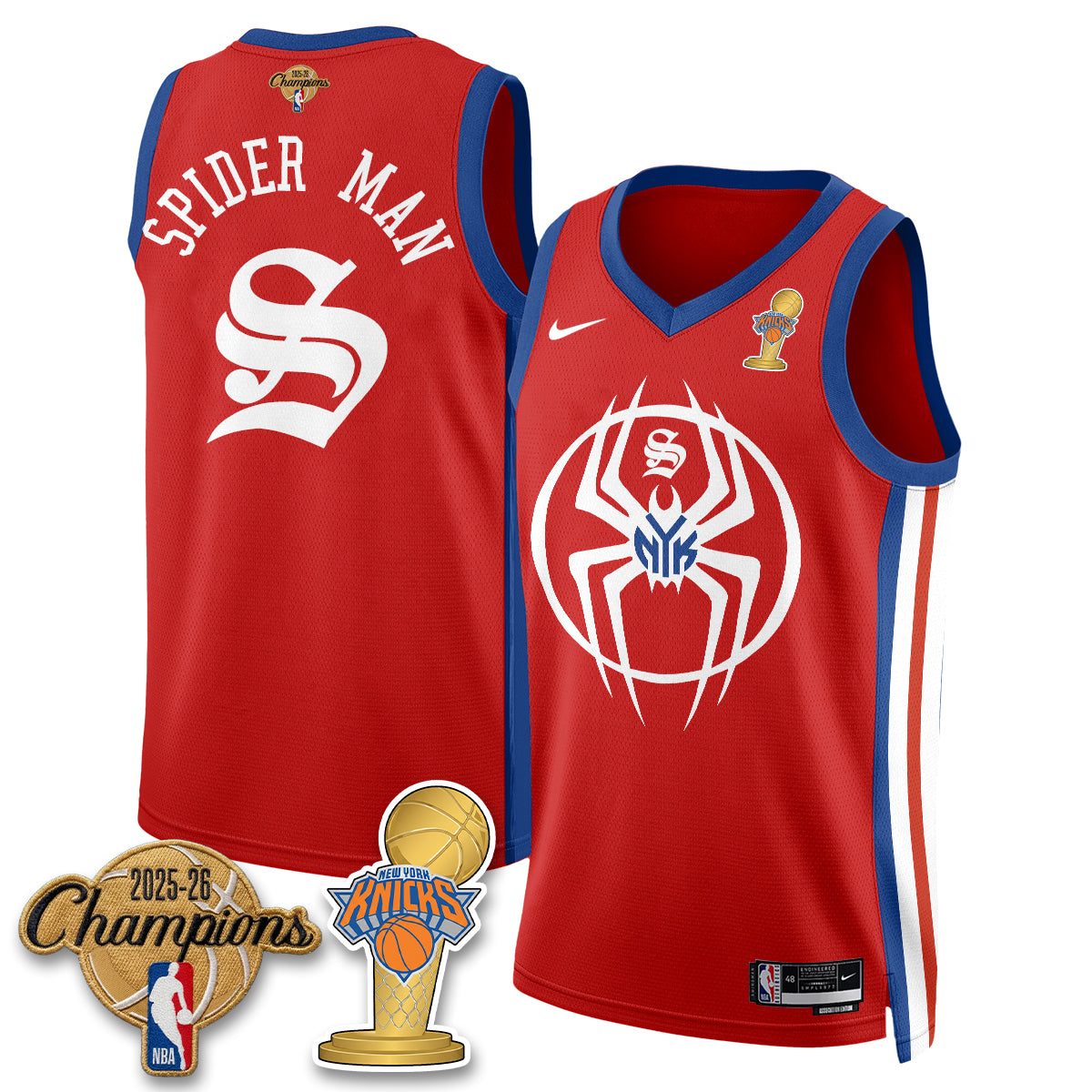 NYK 2026 Champions Brand New Day Vapor Jersey - Stitched-NQD