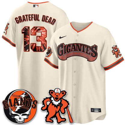 SF x Grateful Dead Vapor Jersey - Stitched