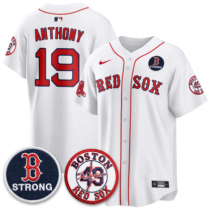 BOS Tim Wakefield Memorial Patch Vaper Premier Limited Jersey - Stitched V2