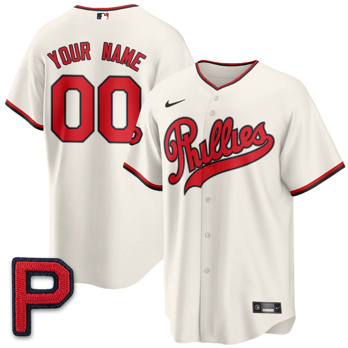 PHI 2026 Field of Dreams Stadium Vapor Custom Jersey V2 - Stitched