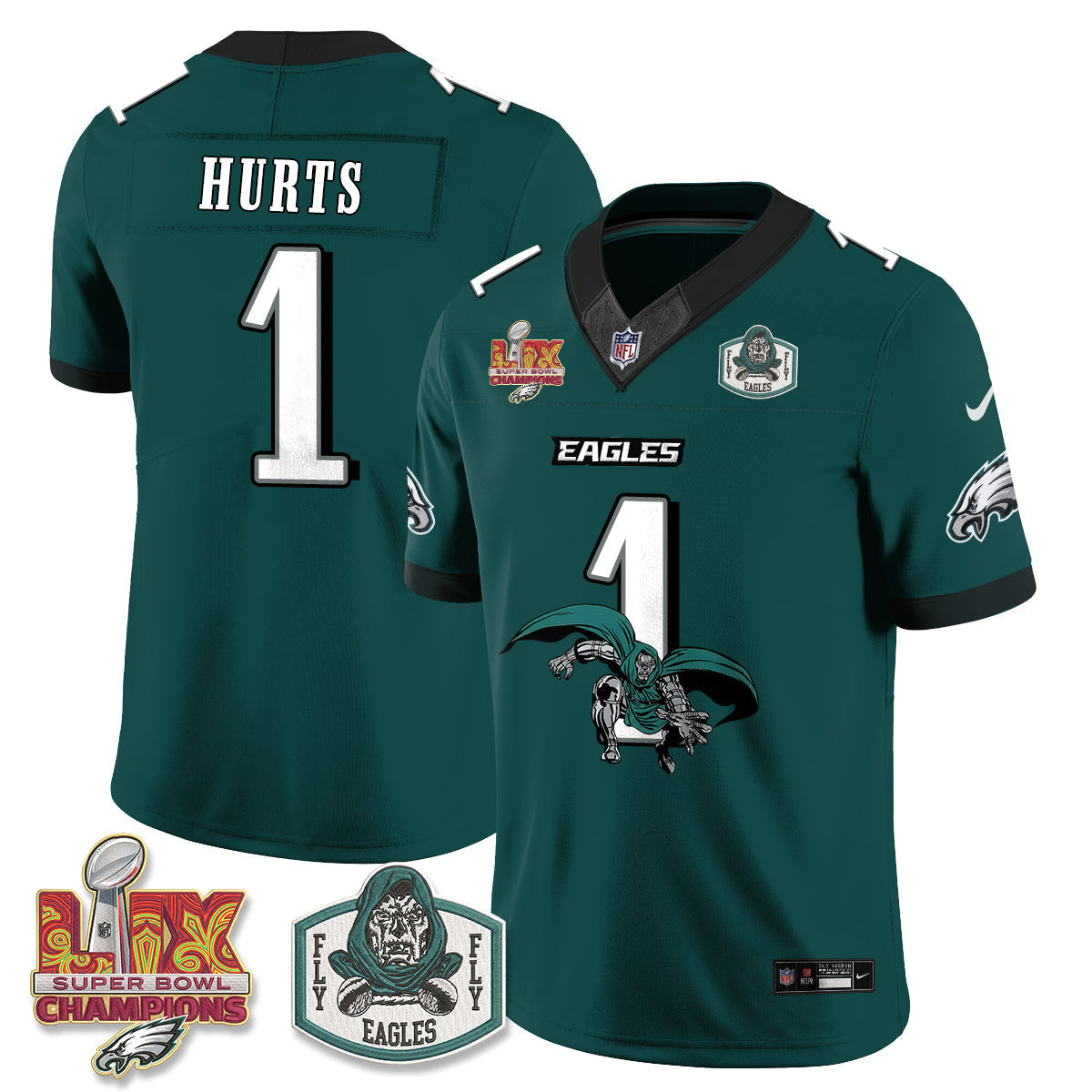 PHI x Green Cape Villain Edition Vapor Jersey - Stitched