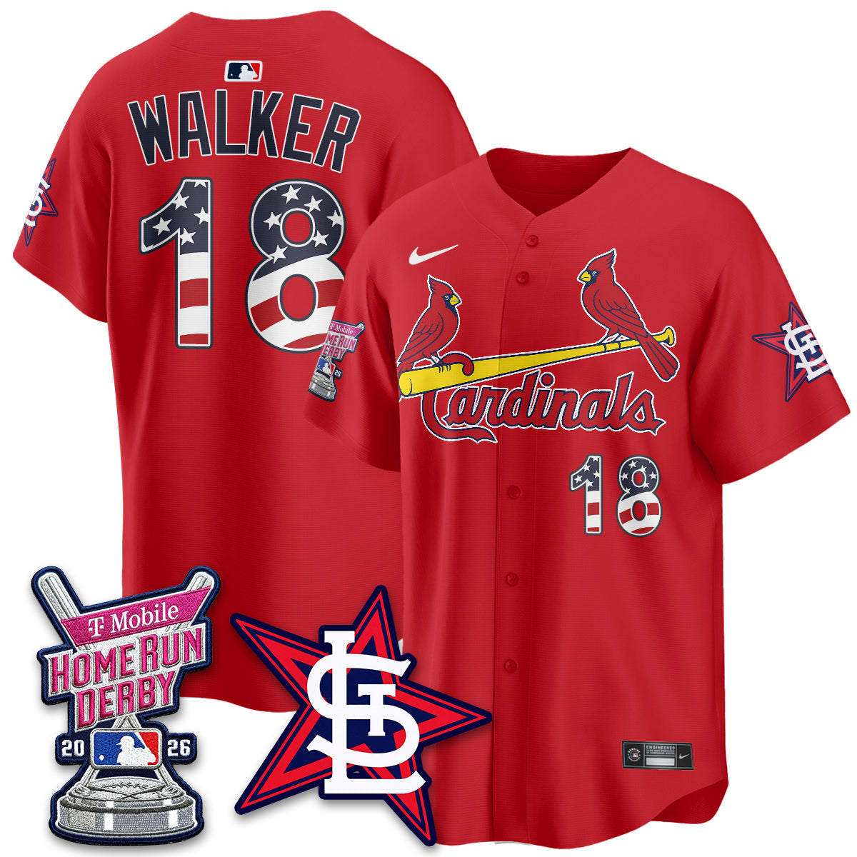 STL 2026 Home Run Derby Champion Jersey - Stitched