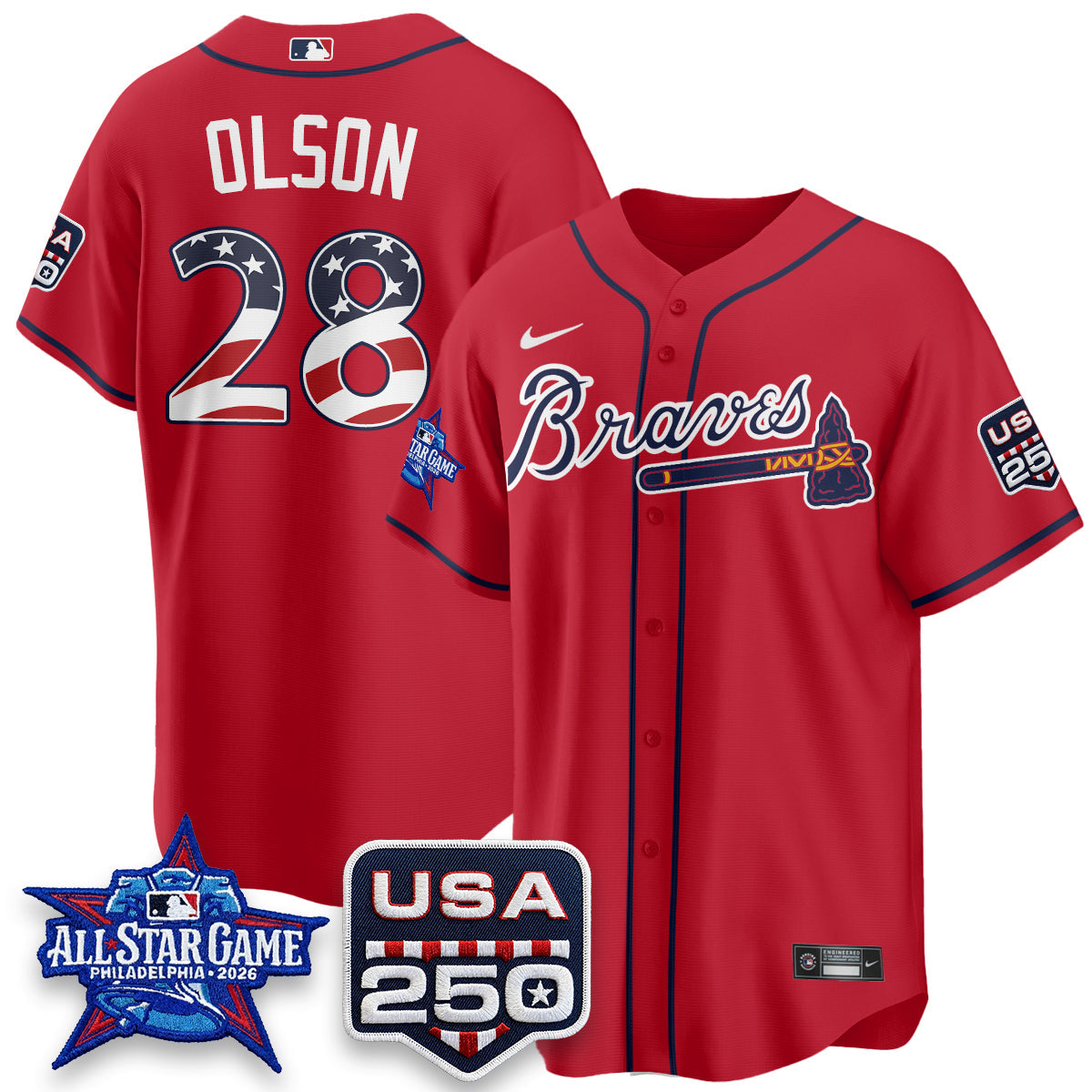 ATL 2026 All Star Game Vapor Jersey- Stitched