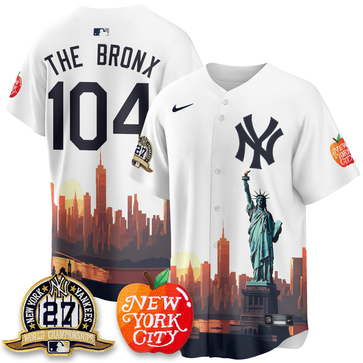 NYY City Edition Vapor Jersey - Stitched
