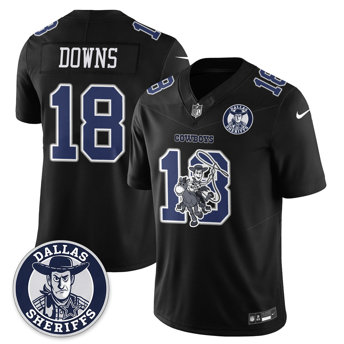 DAL x Toy Cowboy Edition Vapor Jersey - Stitched