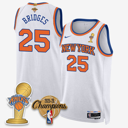 NYK 2026 Basketball Champions Vapor Jersey - Stitched