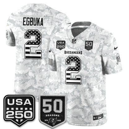 TB 2026 Salute to Service Edition Vapor Jersey - Stitched