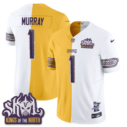MIN 2026 Rivalries Split V2 Vapor Jersey - Stitched