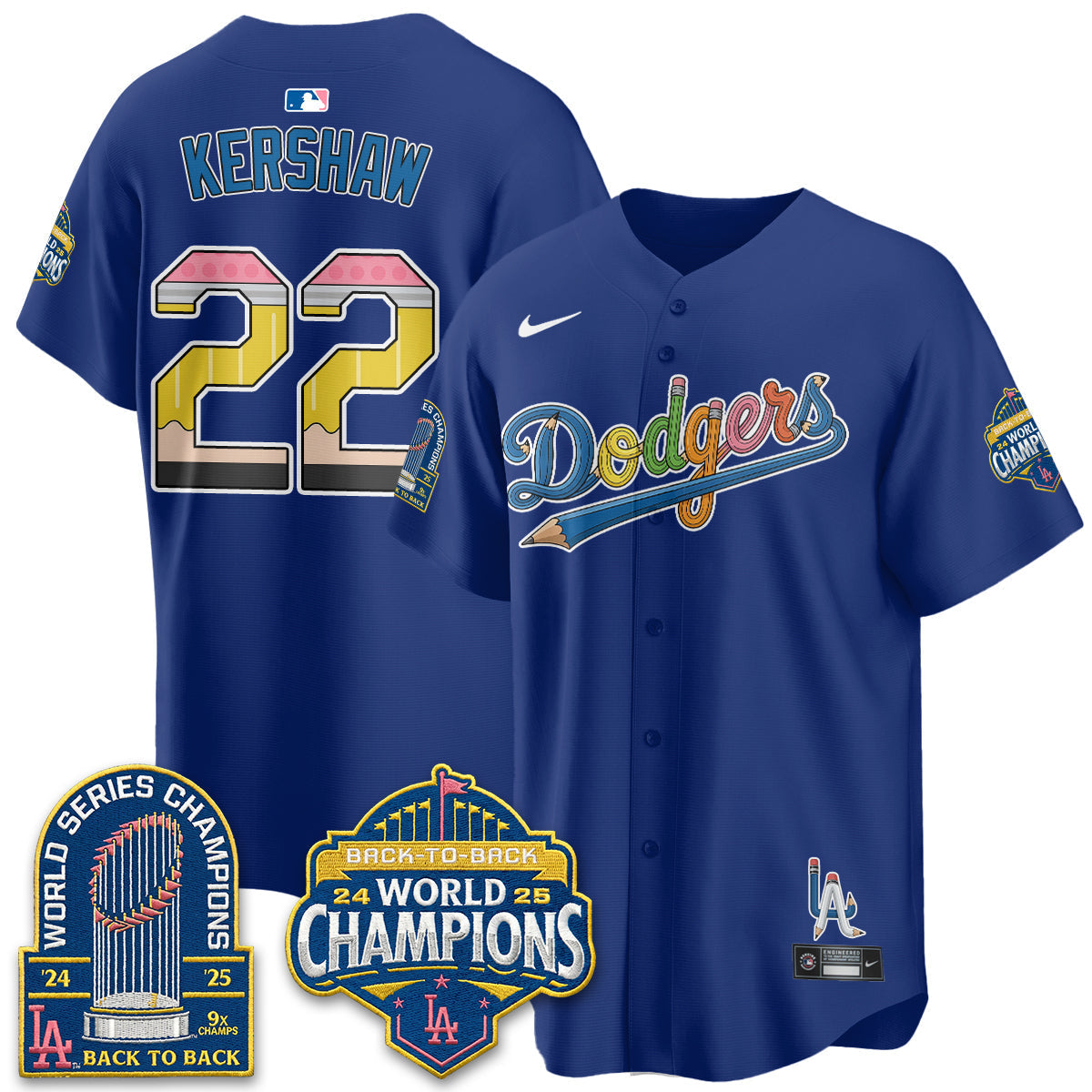 LAD x Back to School Style Vapor Jersey - Stitched