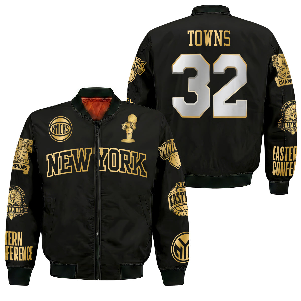 NYK 2026 NBA Finals Champions Limited Edition Bomber Jacket - Printed