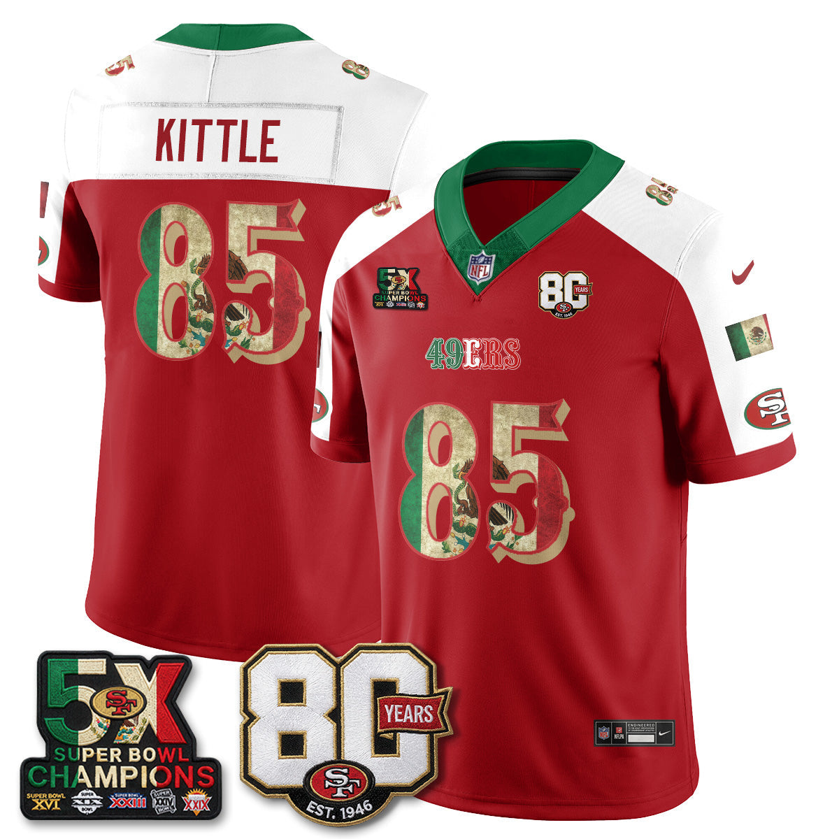 SF Mexican Edition Vapor Jersey - Stitched