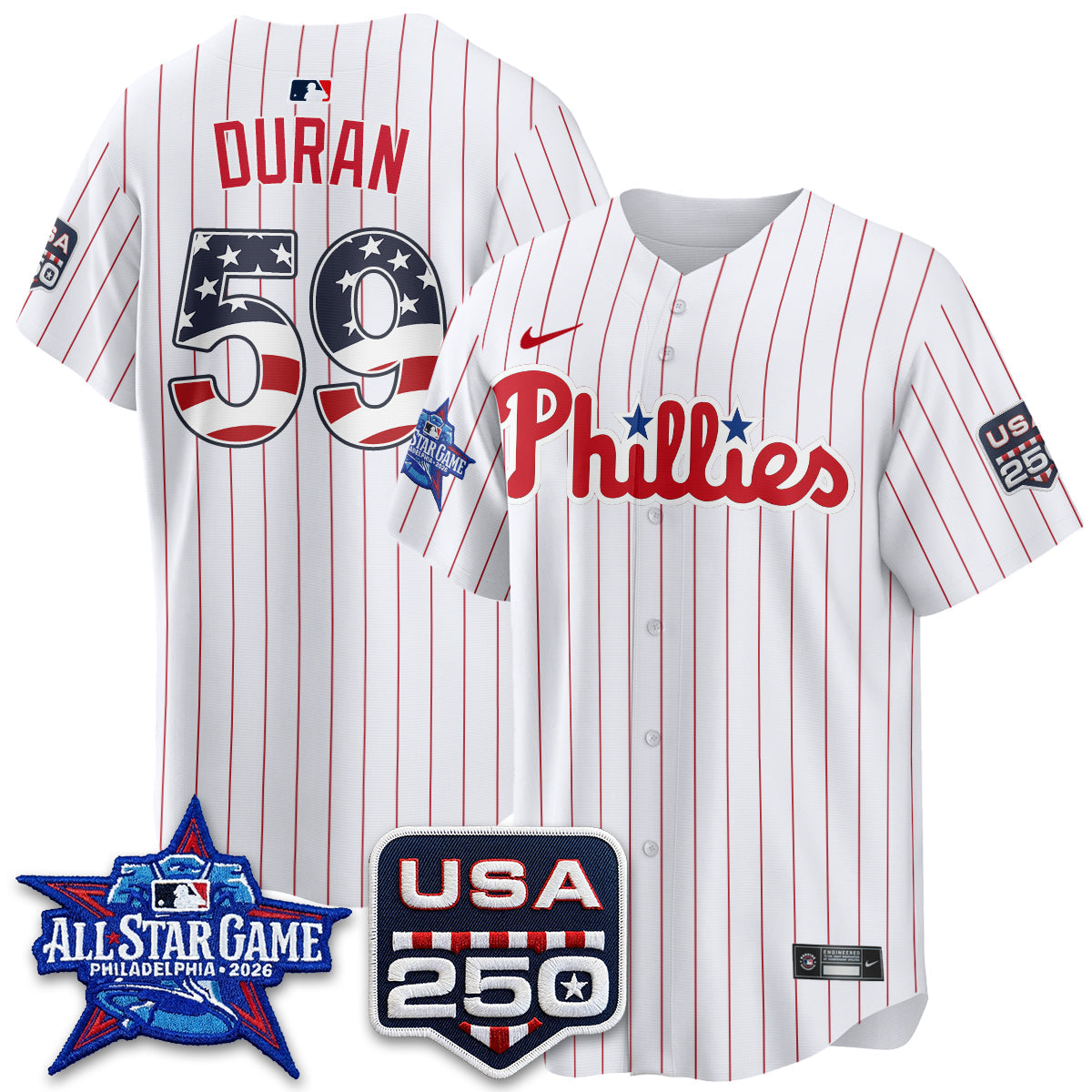 PHI 2026 All Star Edition Vapor Jersey - Stitched