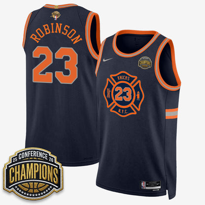 NYK 2026 NBA Finals City Edition Jersey V3- Stitched