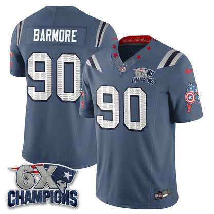 NE x Vibranium Shield Edition Vapor Jersey V2 - Stitched