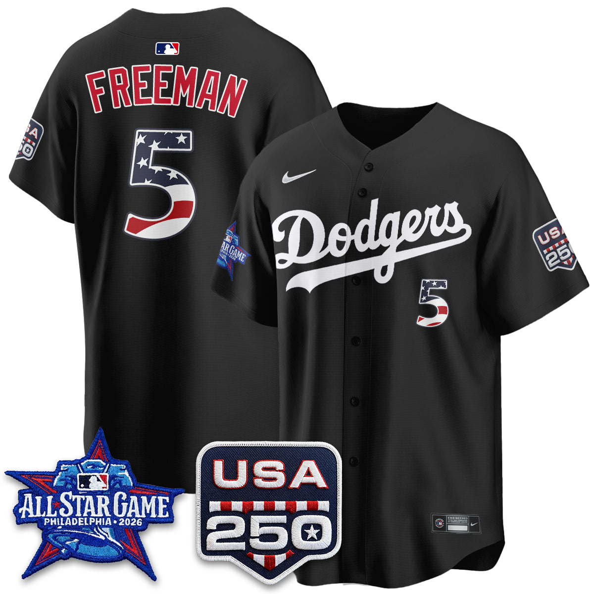 LAD 2026 All Star Edition Vapor Jersey- Stitched