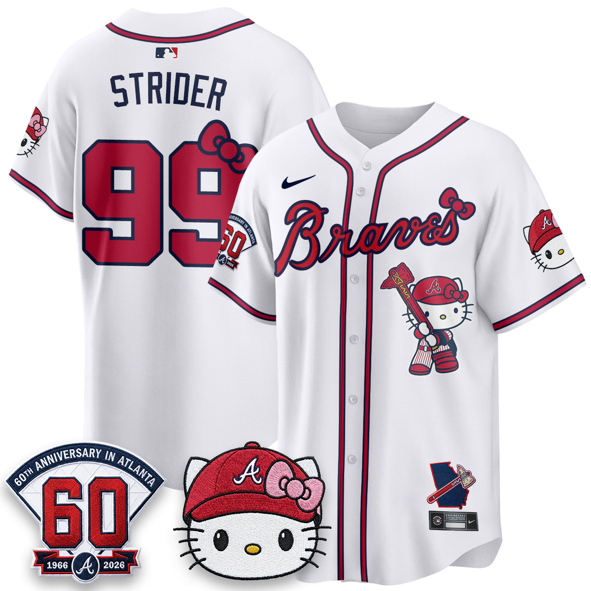 ATL x Meow KT 2026 Vapor Limited Jersey - Stitched