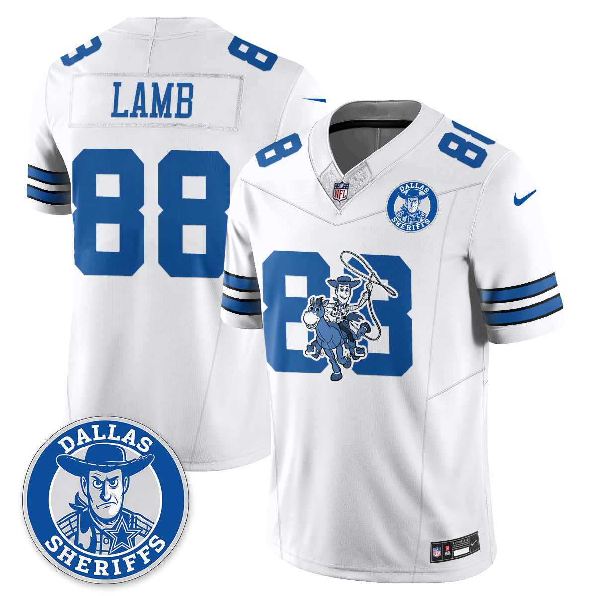 DAL x Toy Cowboy Edition Vapor Jersey - Stitched