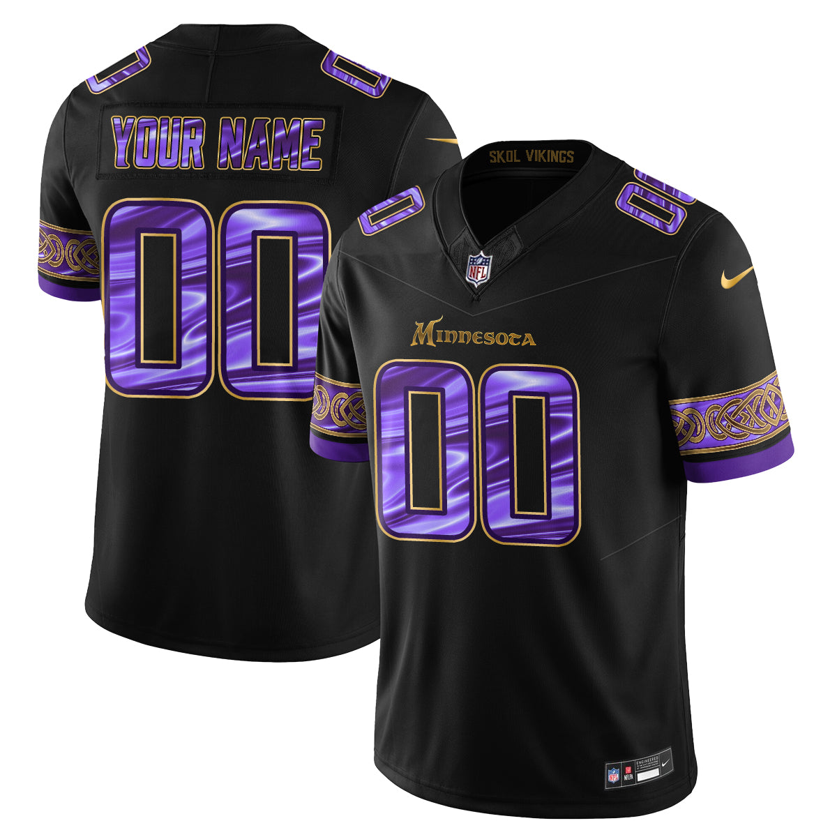 MIN Fangear Edition Vapor Custom Jersey - Stitched-NQD
