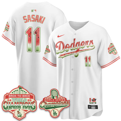 LAD National Watermelon Day Vapor Jersey - Stitched