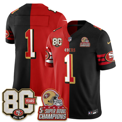 SF Split Style Vapor Jersey - Stitched