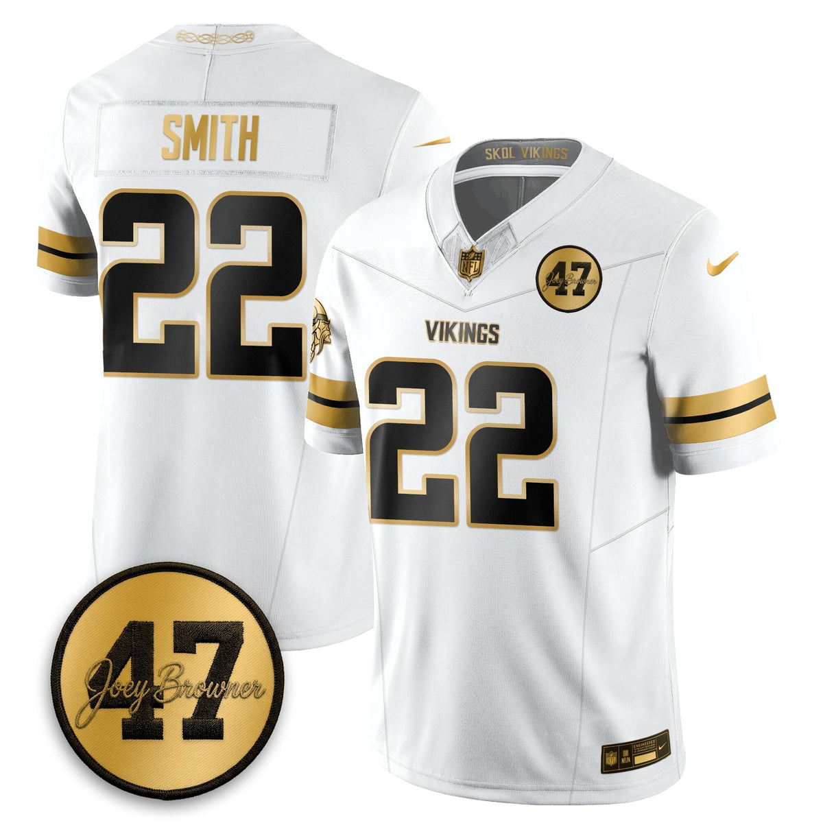 MIN Joey Browner Thank You For Memories - 1960 – 2026 Football Vapor Limited Jersey - Stitched