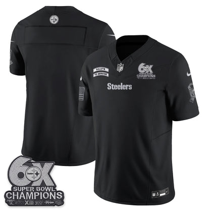 Pittsburgh Steelers 2026 Salute to Service Edition Vapor Jersey V3- Stitched
