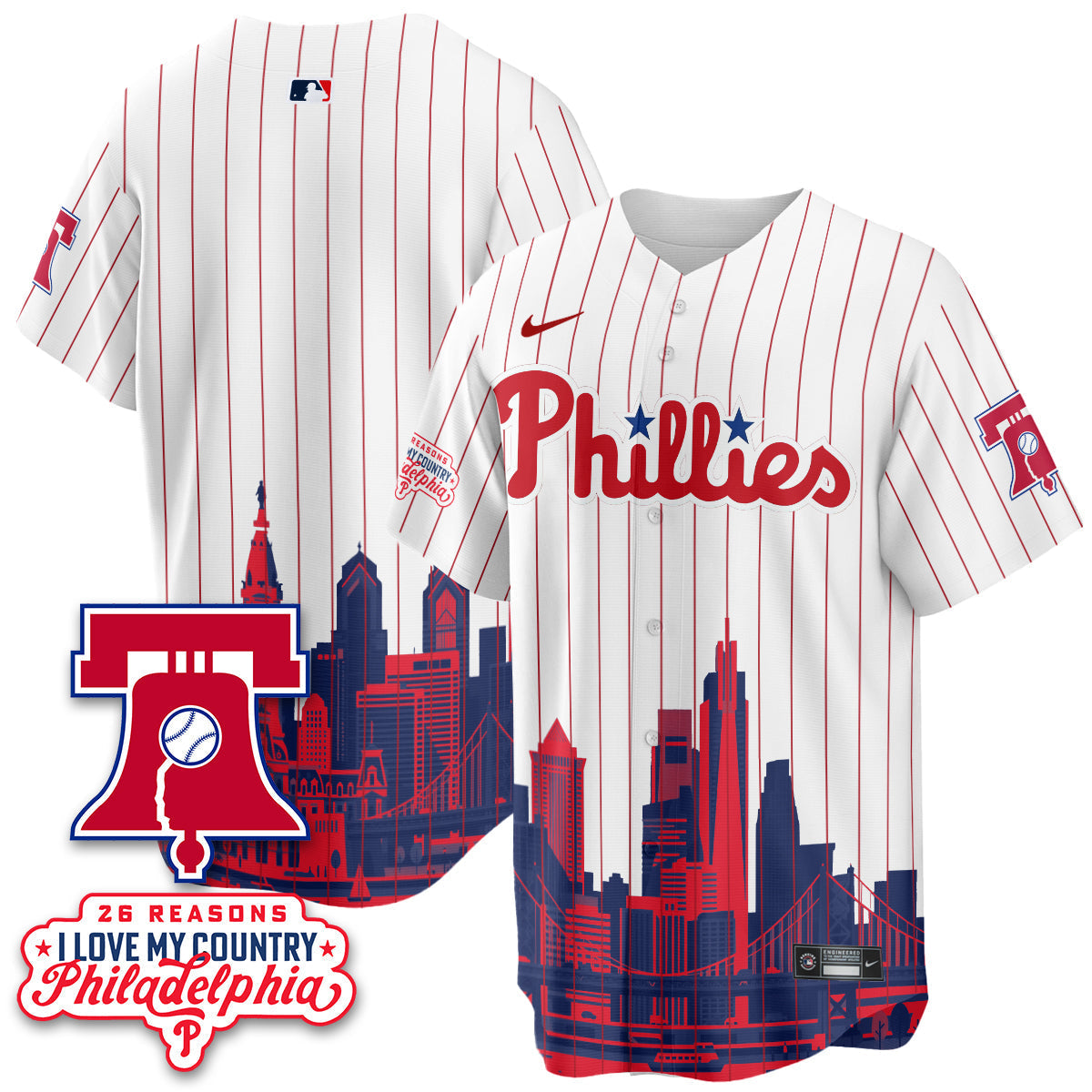 PHI "26 Reasons I Love My Country" Edition Vapor Jersey - Stitched