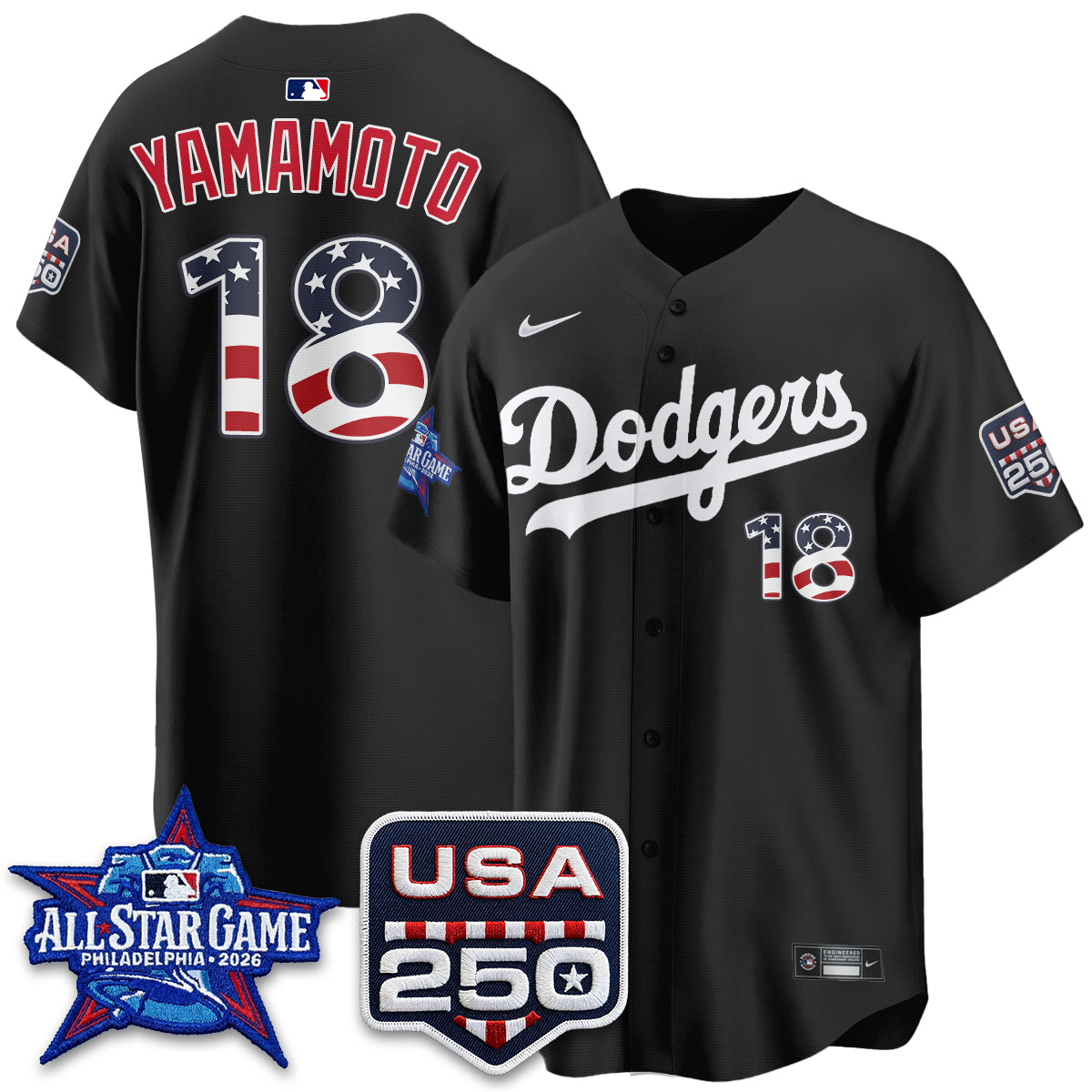 LAD 2026 All Star Edition Vapor Jersey- Stitched